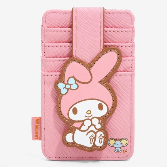 Loungefly Sanrio My Melody Die-Cut Strap Cardholder  - Picture 1 of 6